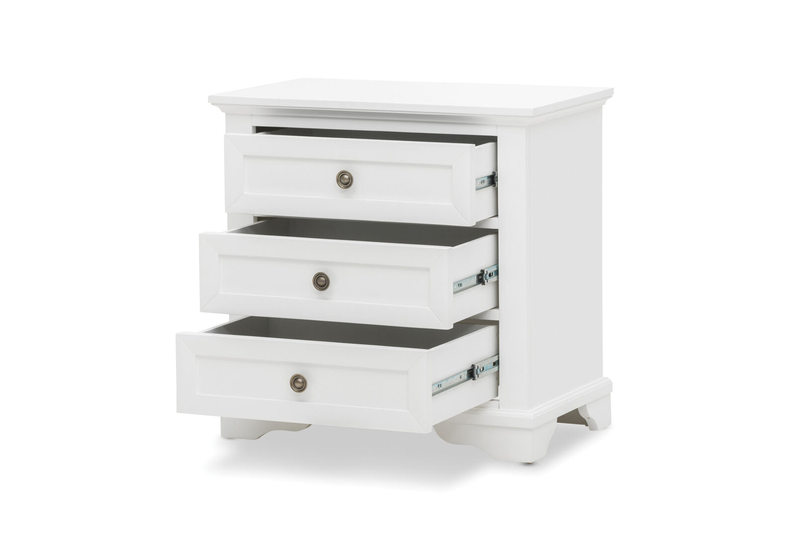 CHANELLE BEDSIDE WHITE