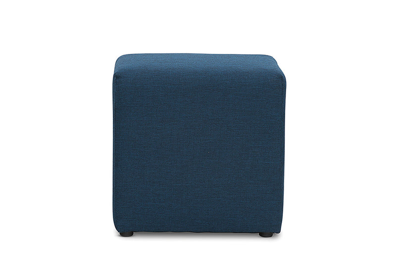 DOZE FABRIC OTTOMAN NAVY BLUE
