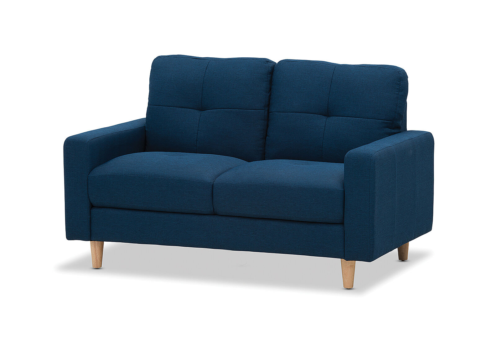 KELLER Fabric 2 Seater NAVY BLUE