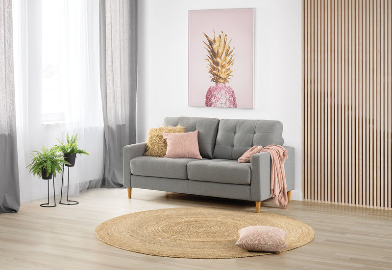 MADELINE FABRIC SOFA BED LIGHT GREY