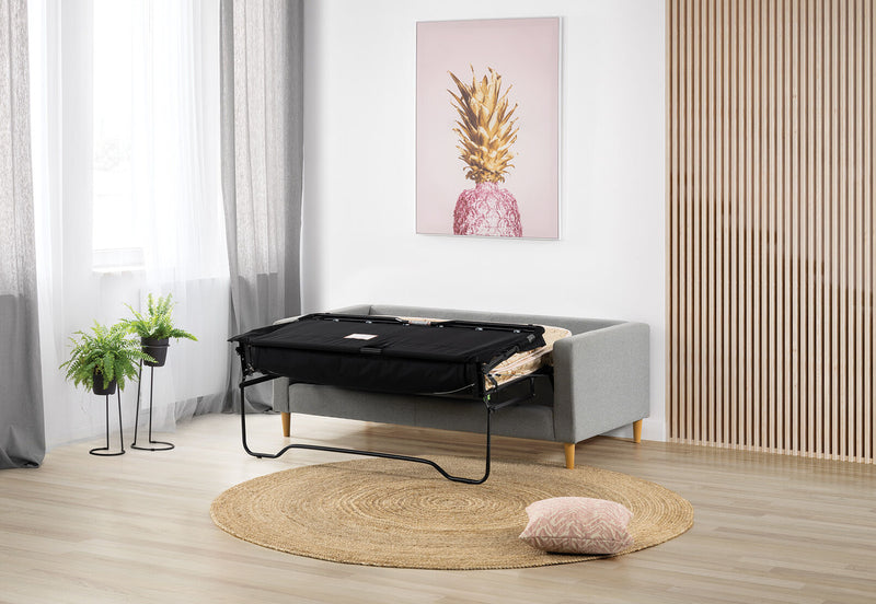 MADELINE FABRIC SOFA BED LIGHT GREY