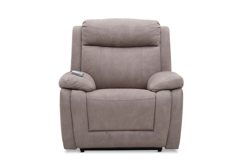 SAN MARCO FABRIC ELECTRIC LIFT CHAIR STONE