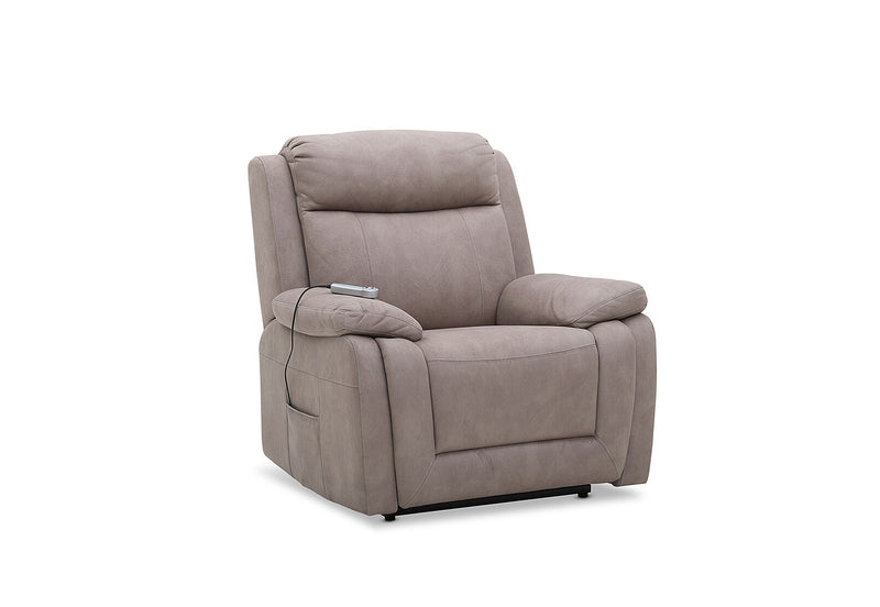 SAN MARCO FABRIC ELECTRIC LIFT CHAIR STONE