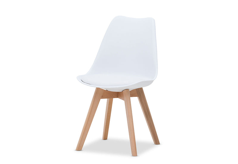 OTIS DINING CHAIR 	WHITE