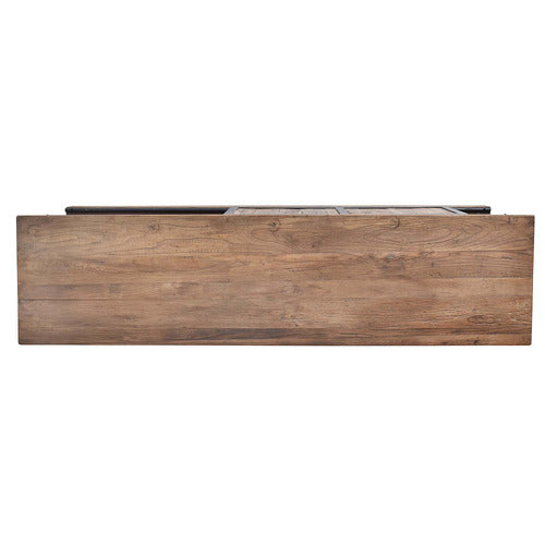 CHARTWELL HOME HOUTTUM RECLAIMED ELM WOOD ENTERTAINMENT UNIT