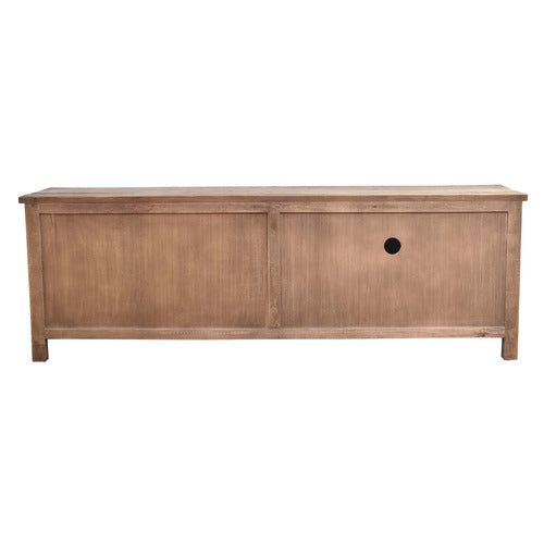 CHARTWELL HOME HOUTTUM RECLAIMED ELM WOOD ENTERTAINMENT UNIT