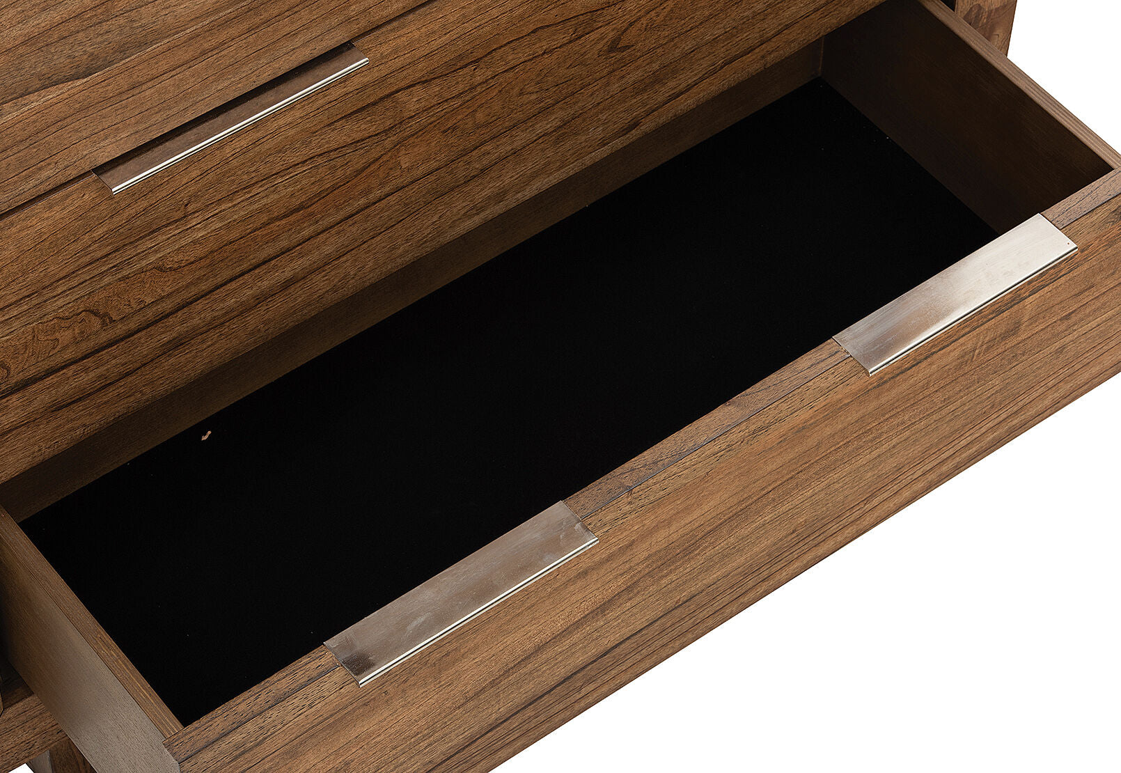 SORVINO 4 DRAWER TALL CHEST LIGHT WALNUT