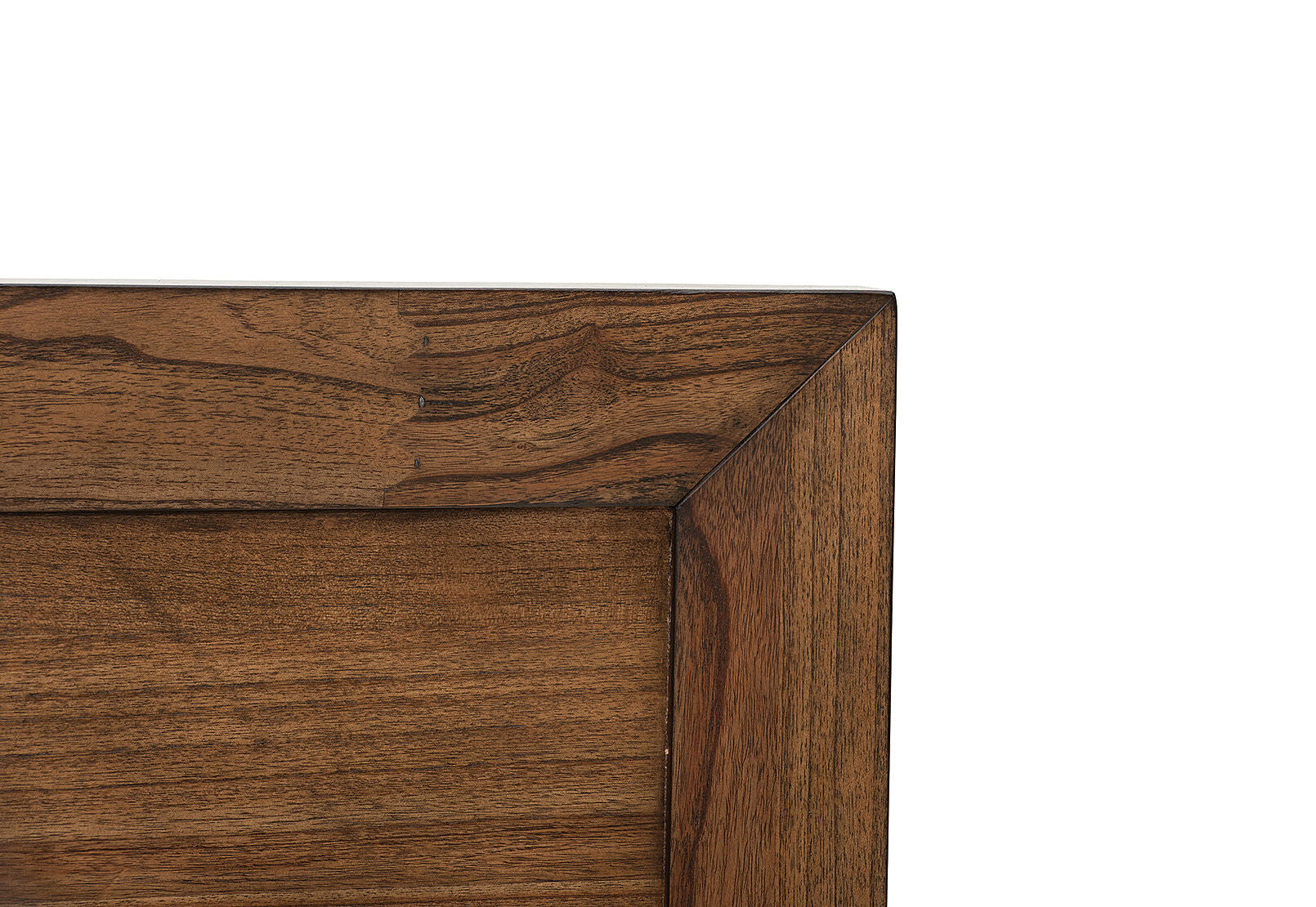 SORVINO QUEEN BED LIGHT WALNUT