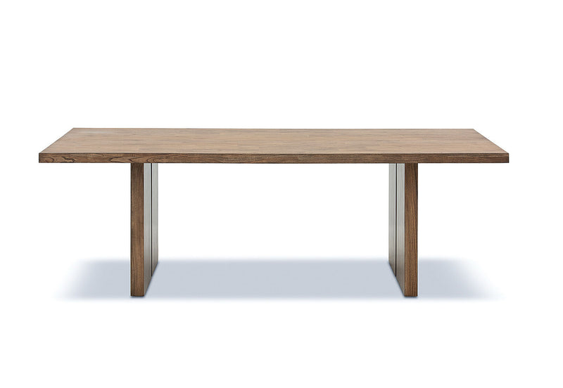 SORVINO 2100 DINING TABLE LIGHT WALNUT