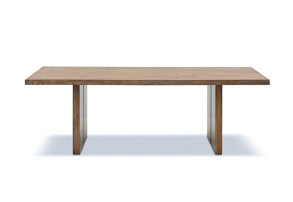 SORVINO 2400 DINING TABLE LIGHT WALNUT