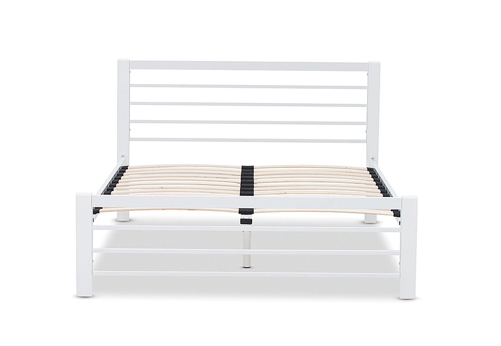ORIENT QUEEN BED WHITE