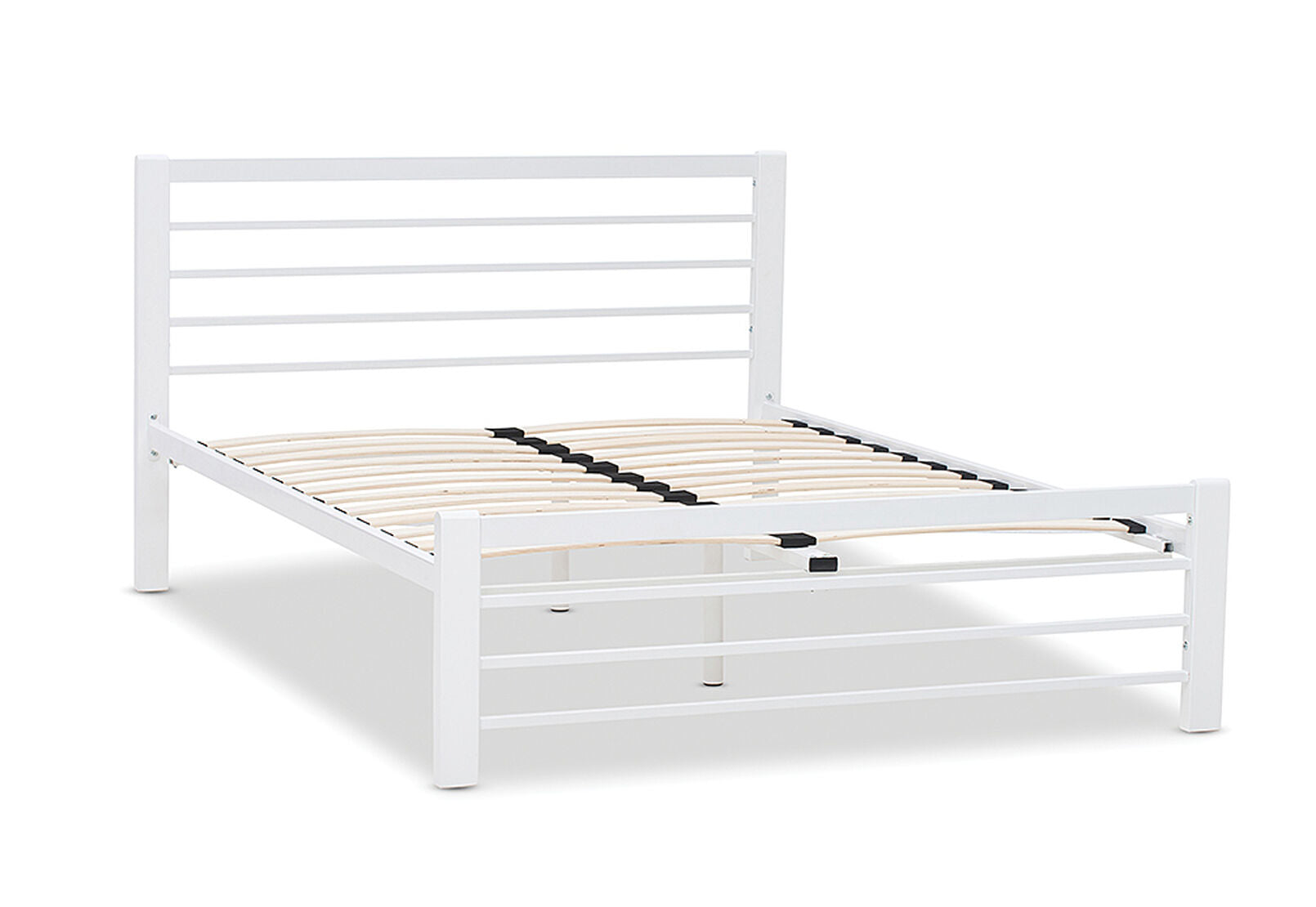 ORIENT QUEEN BED WHITE