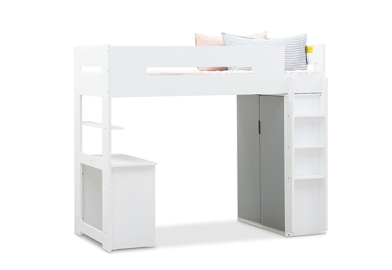 KODI ROBE BUNK BED WHITE/GREY