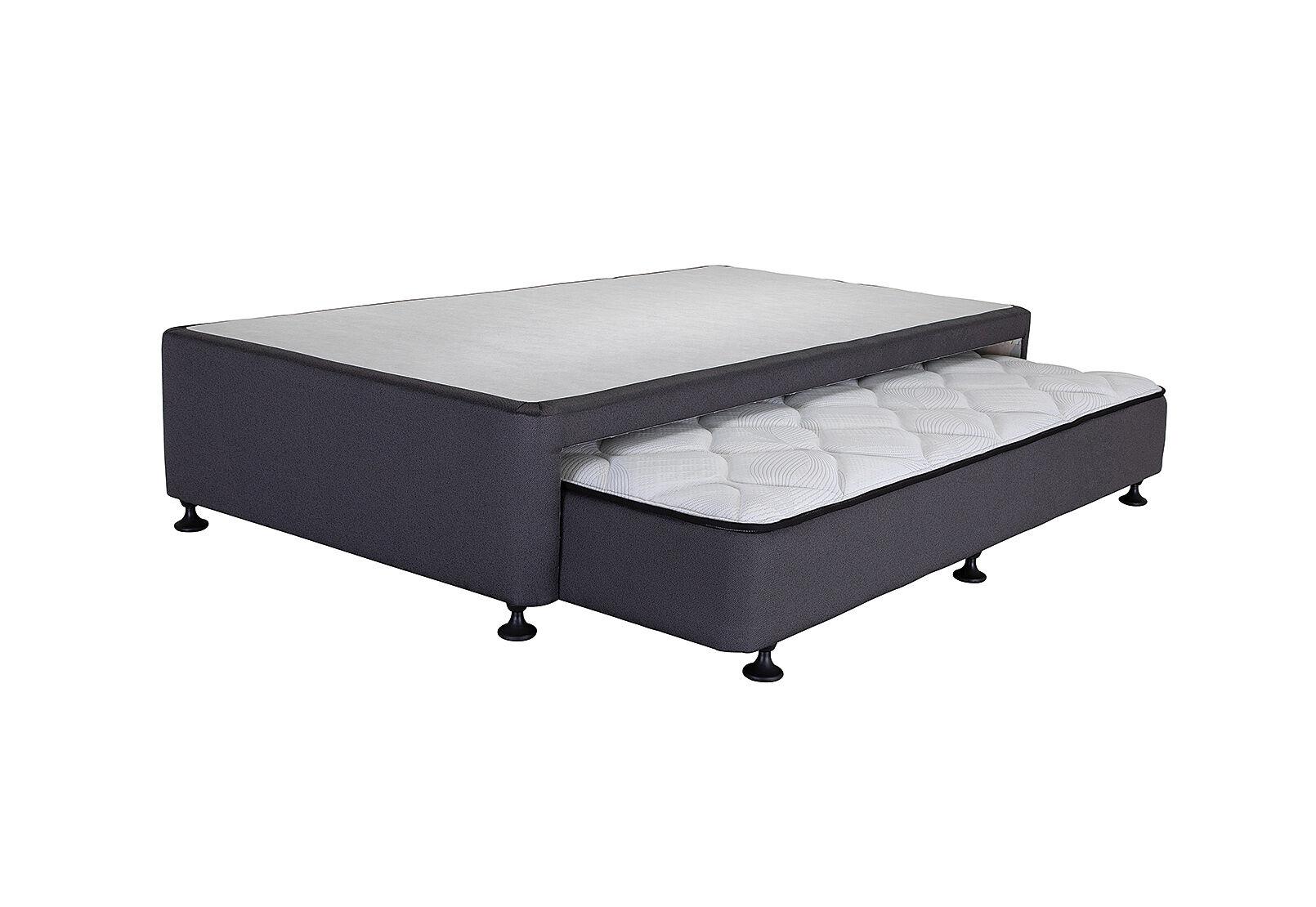 SINGLES BOUNTY BASE SINGLE TRUNDLE BASE WHITE