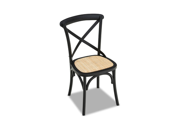 BORDEAUX DINING CHAIR 	BLACK