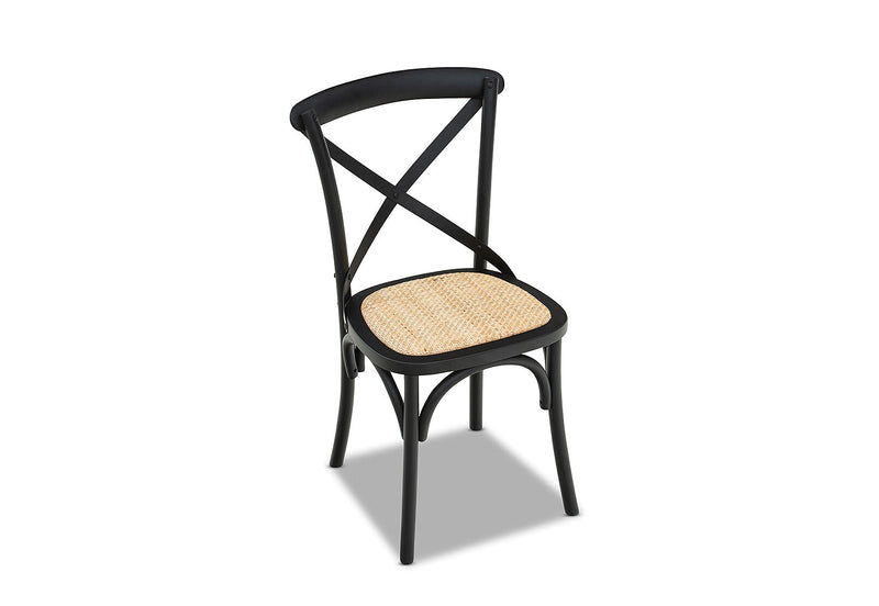 BORDEAUX DINING CHAIR 	BLACK