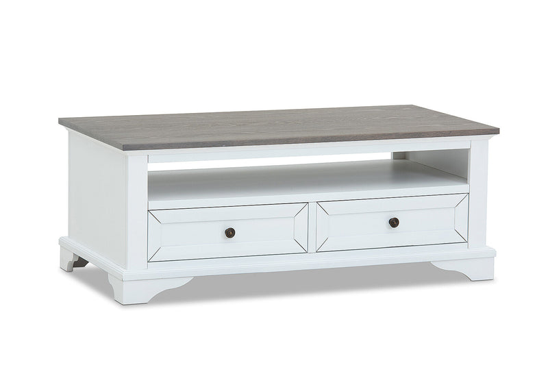 MARSEILLE COFFEE TABLE 	WHITE/GREY
