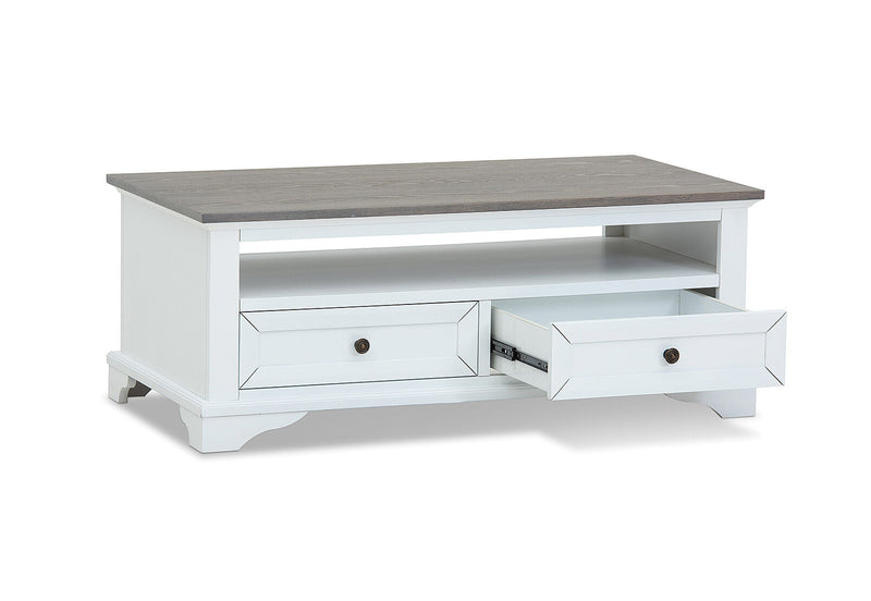 MARSEILLE COFFEE TABLE 	WHITE/GREY