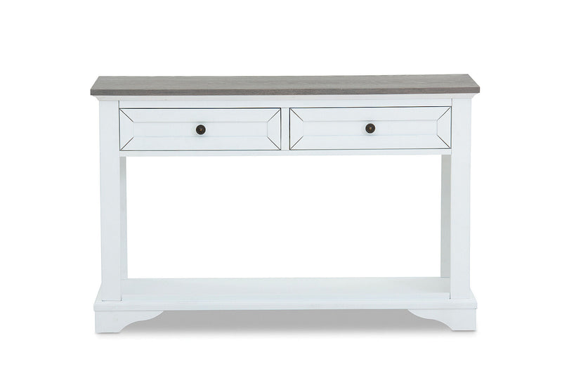 MARSEILLE SOFA TABLE WHITE/GREY