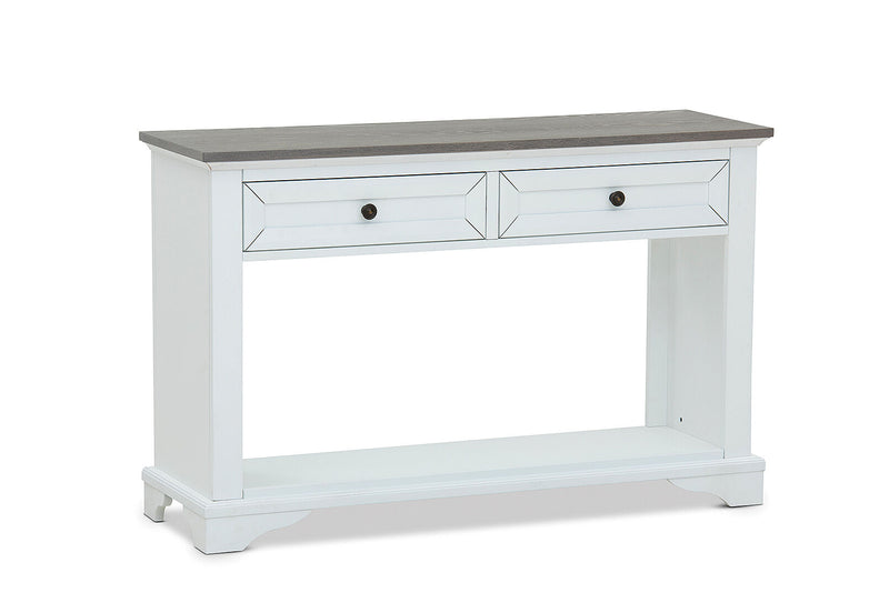 MARSEILLE SOFA TABLE WHITE/GREY