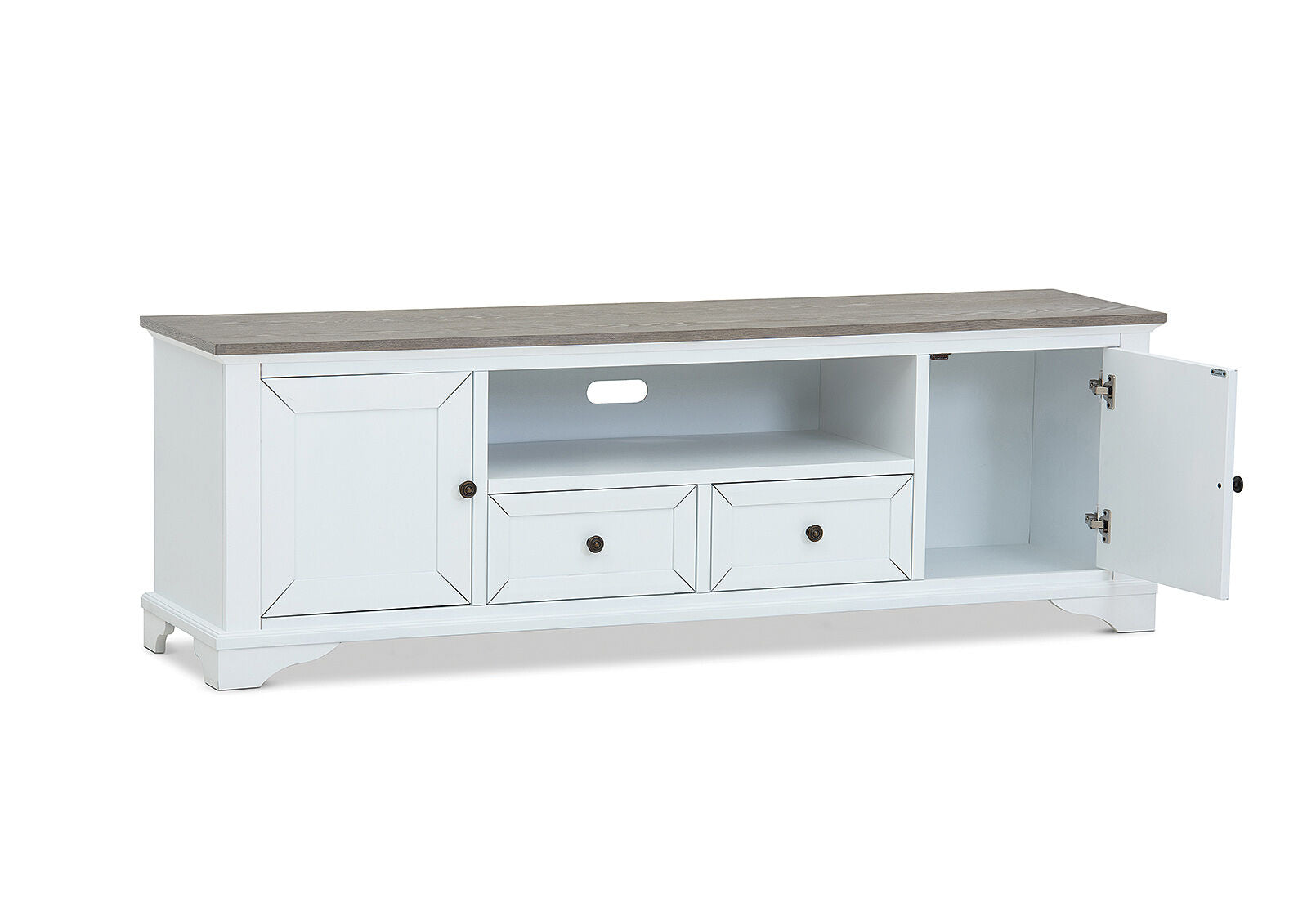 MARSEILLE ENTERTAINMENT UNIT WHITE/GREY