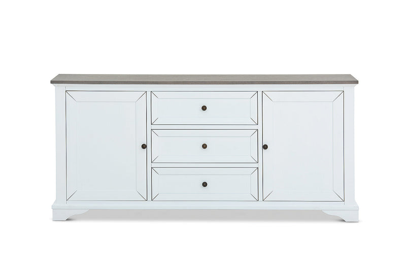 MARSEILLE BUFFET WHITE/GREY