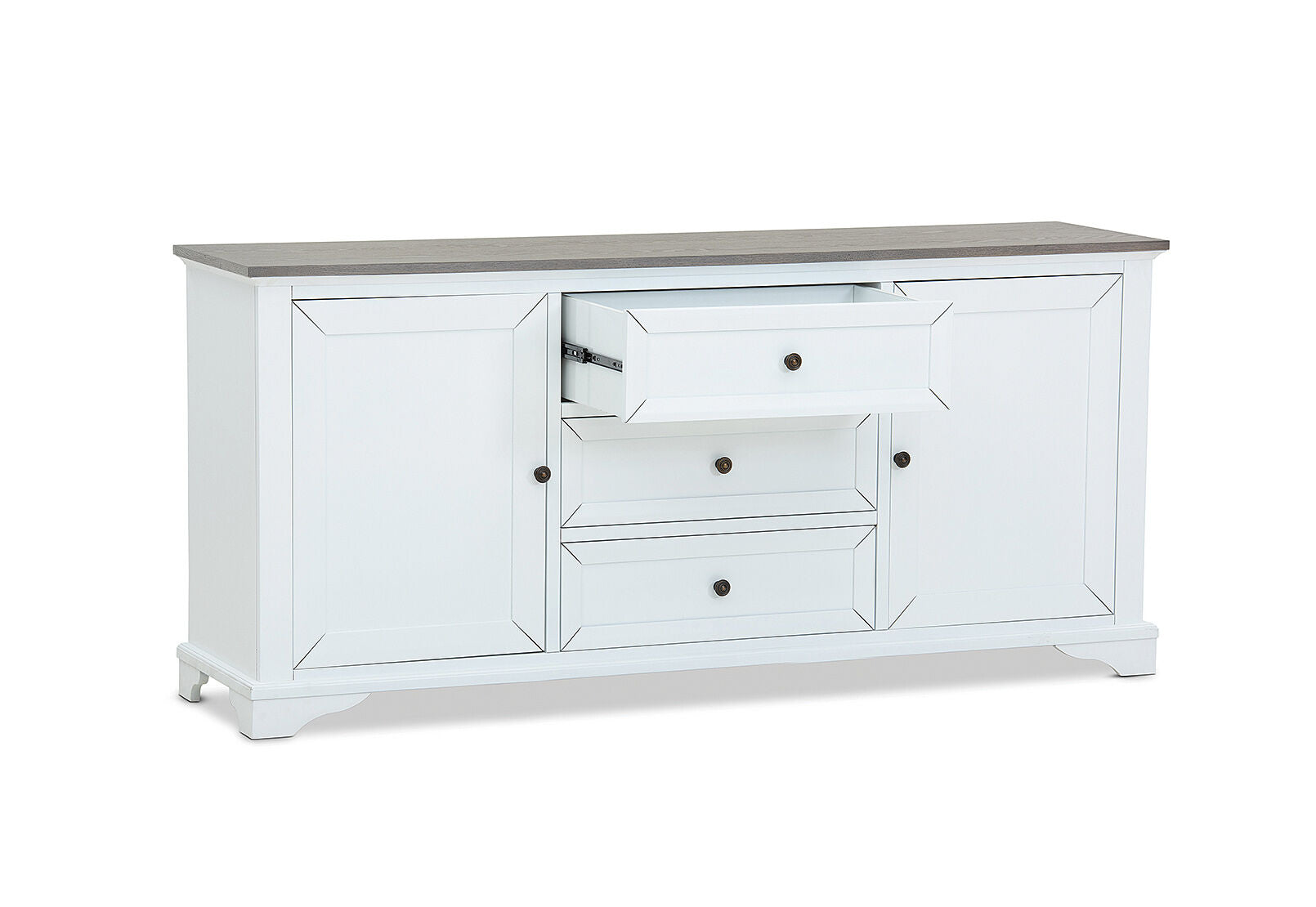 MARSEILLE BUFFET WHITE/GREY