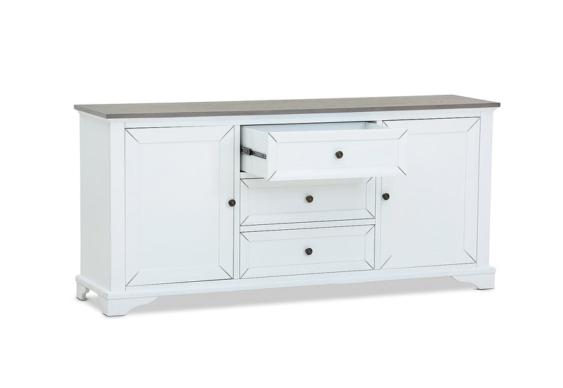 MARSEILLE BUFFET WHITE/GREY