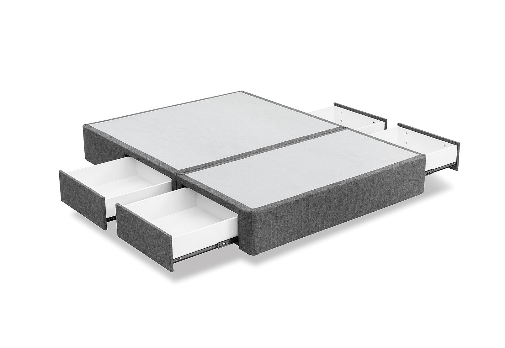 ORTHOKINETIC CLASSIC QUEEN BASE WITH 4 DRAWERS (MTO) GREY