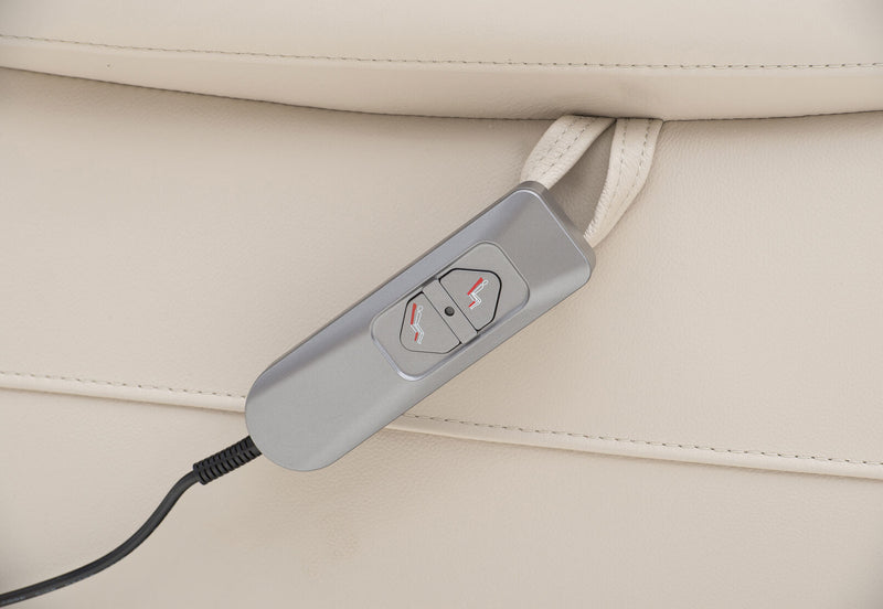 SAN MARCO LEATHER ELECTRIC LIFT CHAIR BEIGE