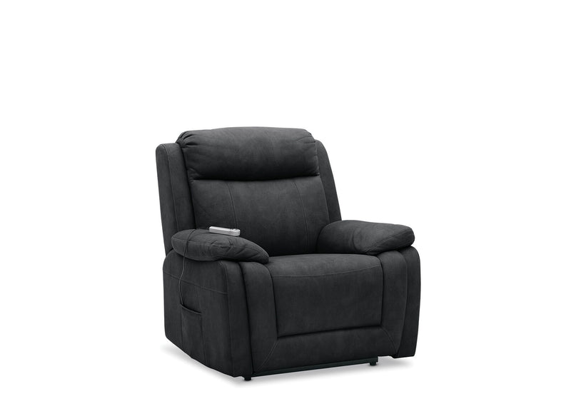 SAN MARCO FABRIC ELECTRIC LIFT CHAIR BLACK