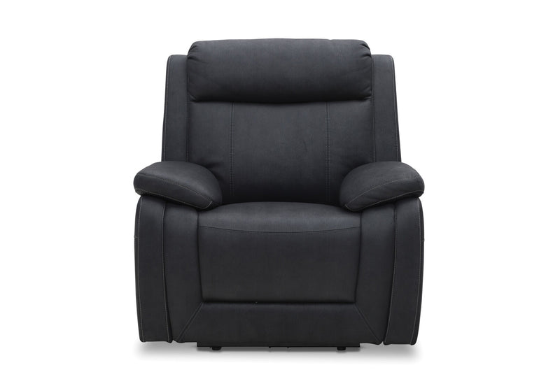 SAN MARCO FABRIC ELECTRIC RECLINER BLACK