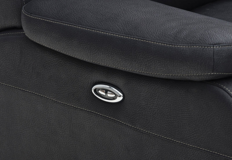 SAN MARCO FABRIC ELECTRIC RECLINER BLACK