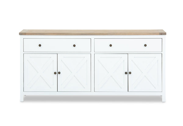 NORMANDY BUFFET WHITE/OAK