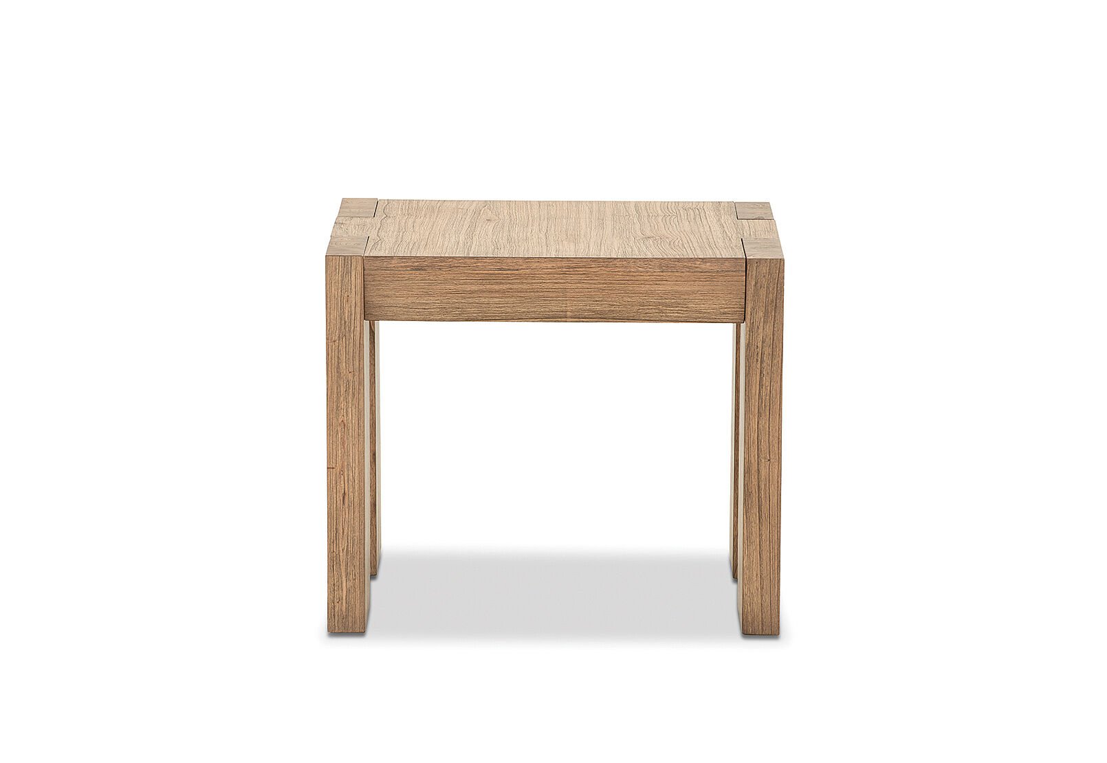 ROMULUS 600 SQUARE LAMP TABLE WALNUT