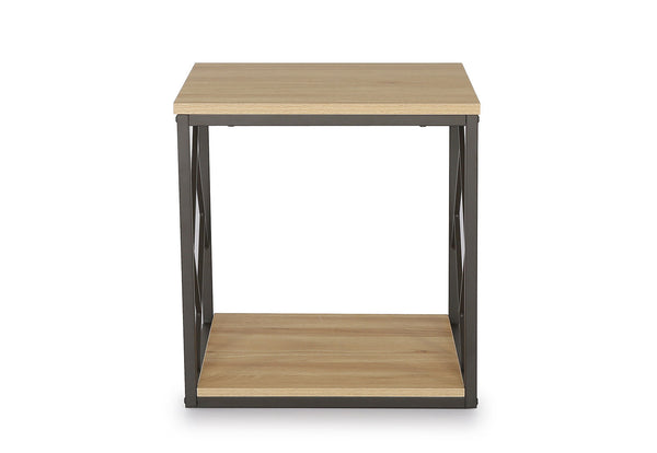 PINE CREEK LAMP TABLE CHOCOLATE