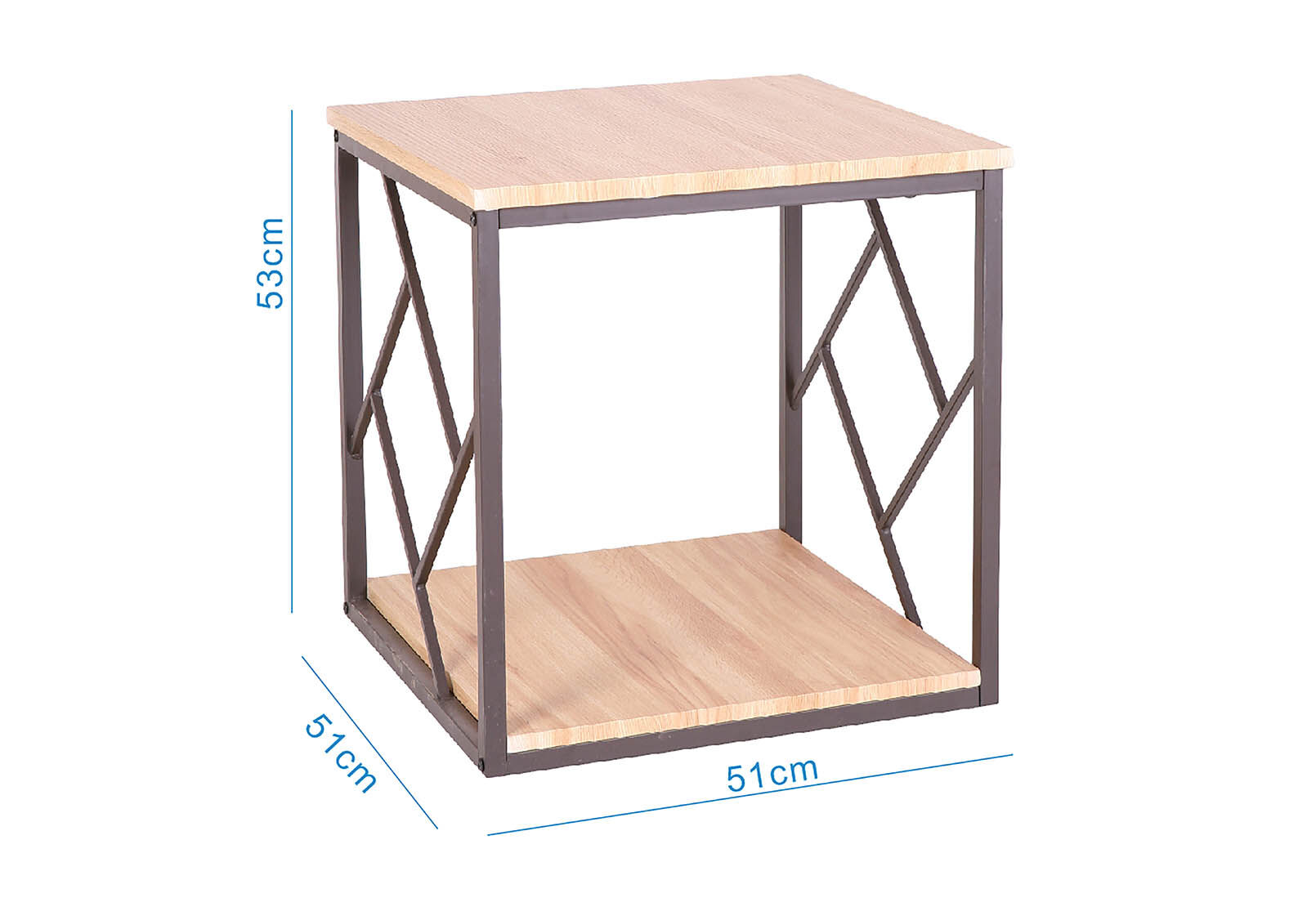 PINE CREEK LAMP TABLE CHOCOLATE
