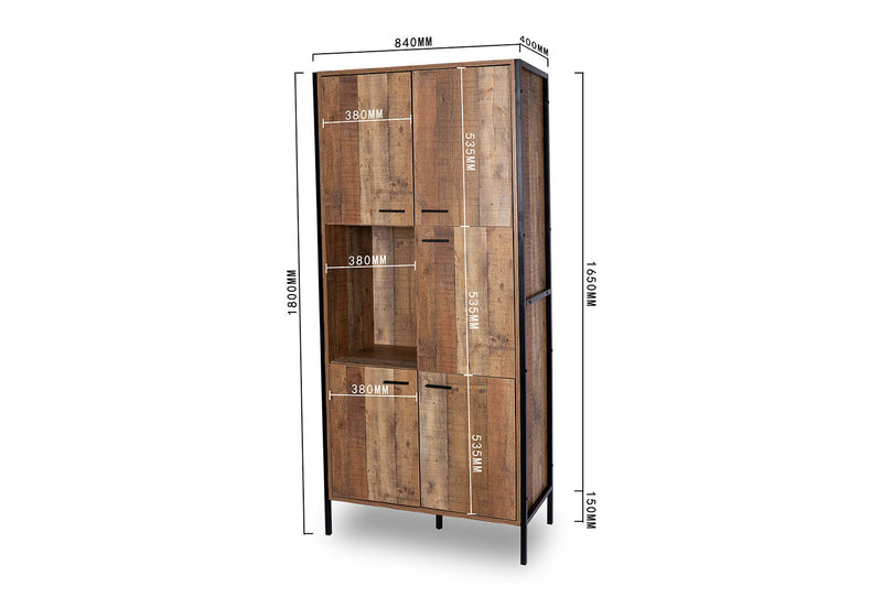 ALAN TALL CABINET NATURAL