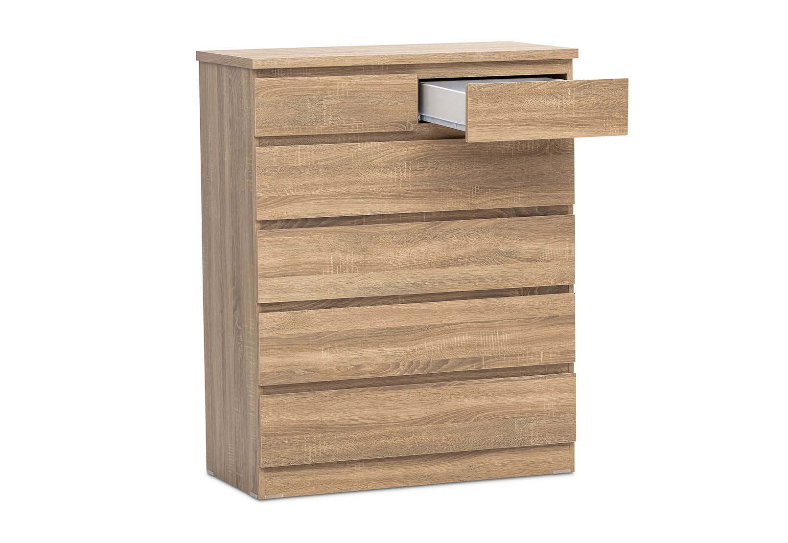 HOWARD 6 DRAWER WIDE TALL CHEST NATURAL