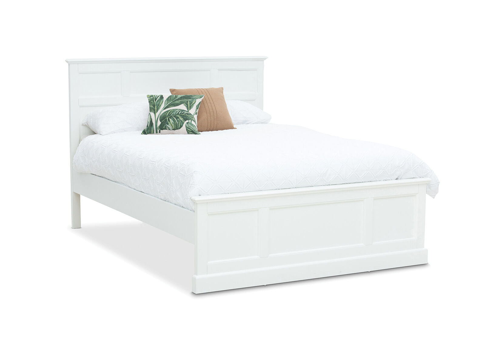 CHRYSTELLE KING BED WHITE
