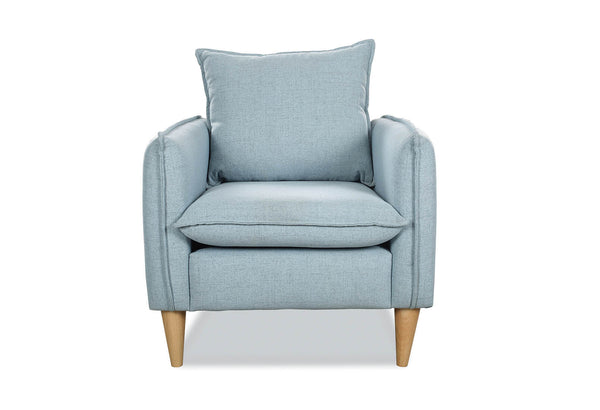 BEATRIX ACCENT CHAIR SKY BLUE