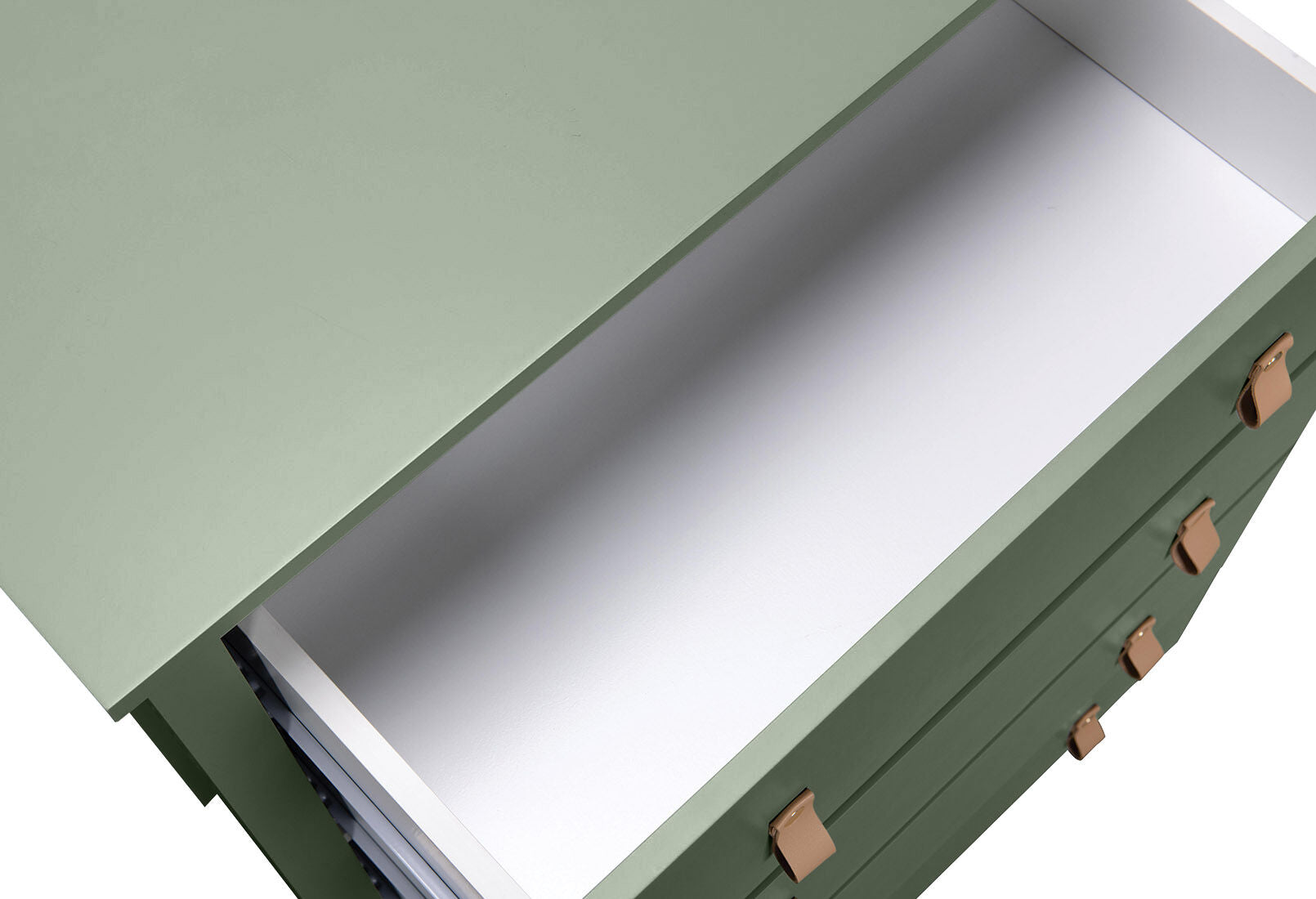 STANFORD OLIVE GREEN TALL CHEST OLIVE GREEN