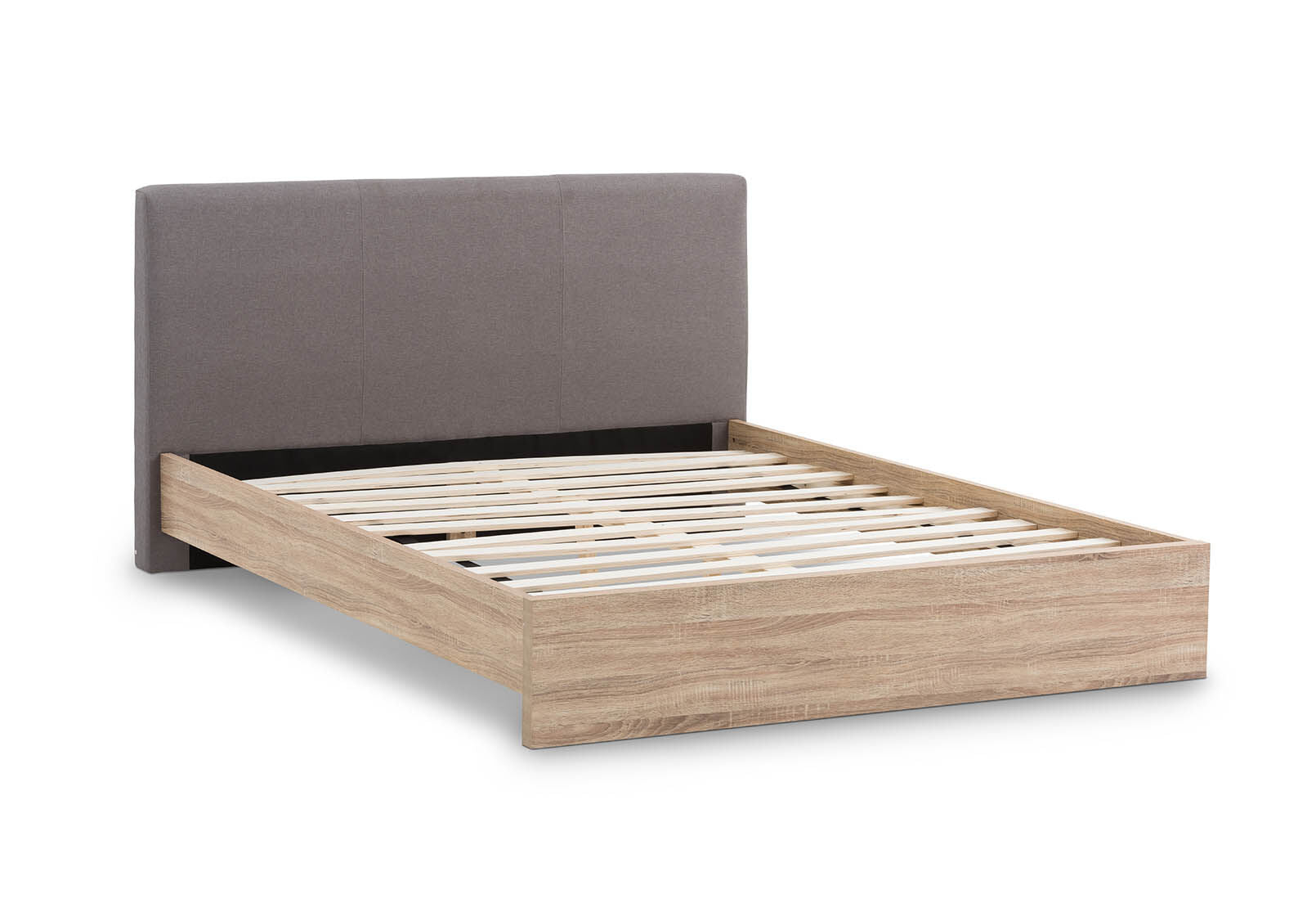 FORFAR QUEEN BED BEECH/GREY