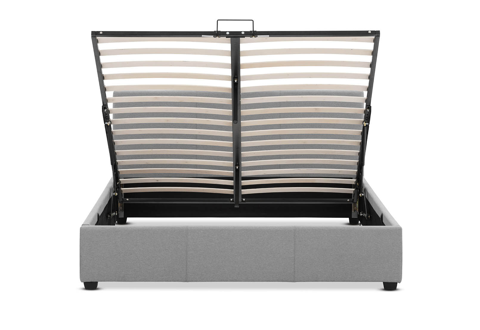 PAGOSA LIGHT GREY QUEEN LIFT BED LIGHT GREY