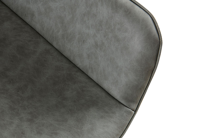 DORELLA SET OF 2 GREY DINING CHAIRS GREY