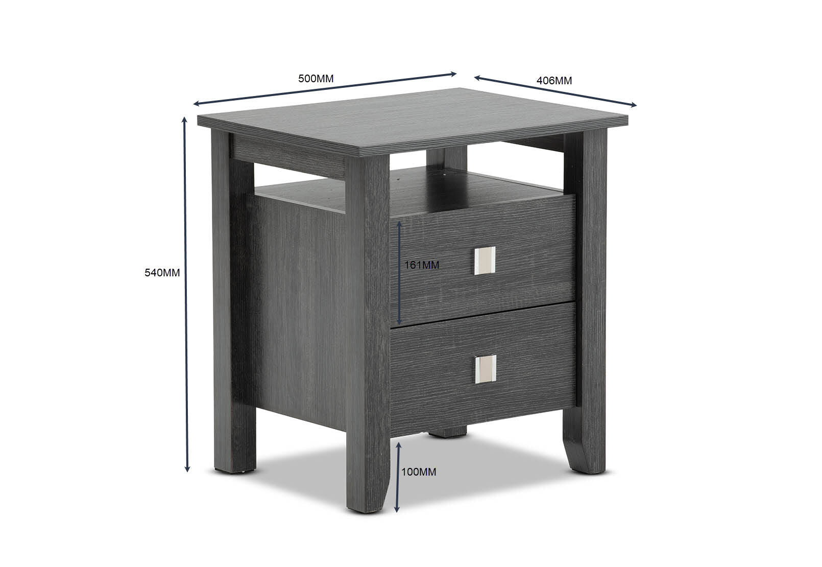 MORA BEDSIDE CHARCOAL