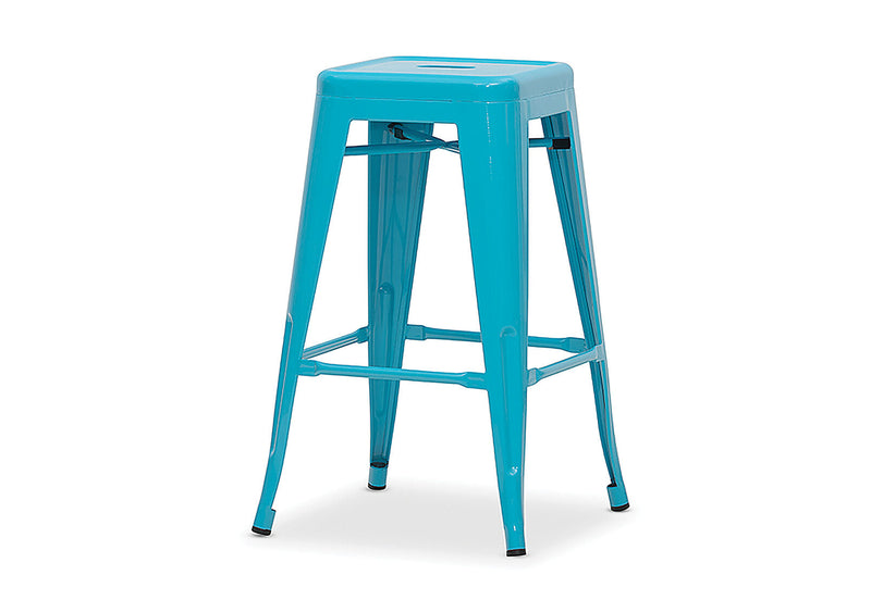 HARZ 68CM STOOL LIGHT BLUE