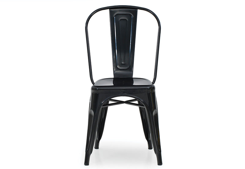 HARZ DINING CHAIR 	BLACK