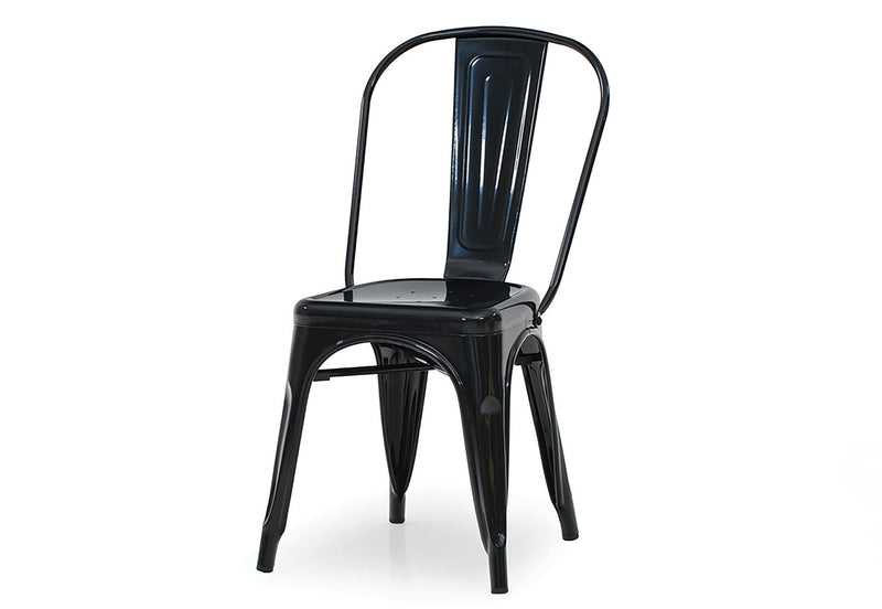 HARZ DINING CHAIR 	BLACK