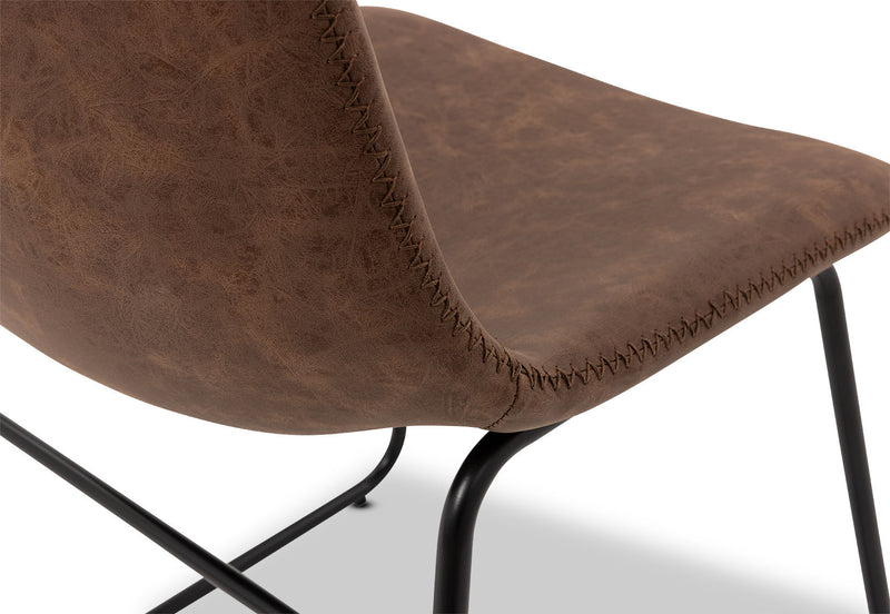 LOIRE DINING CHAIR 	TAN